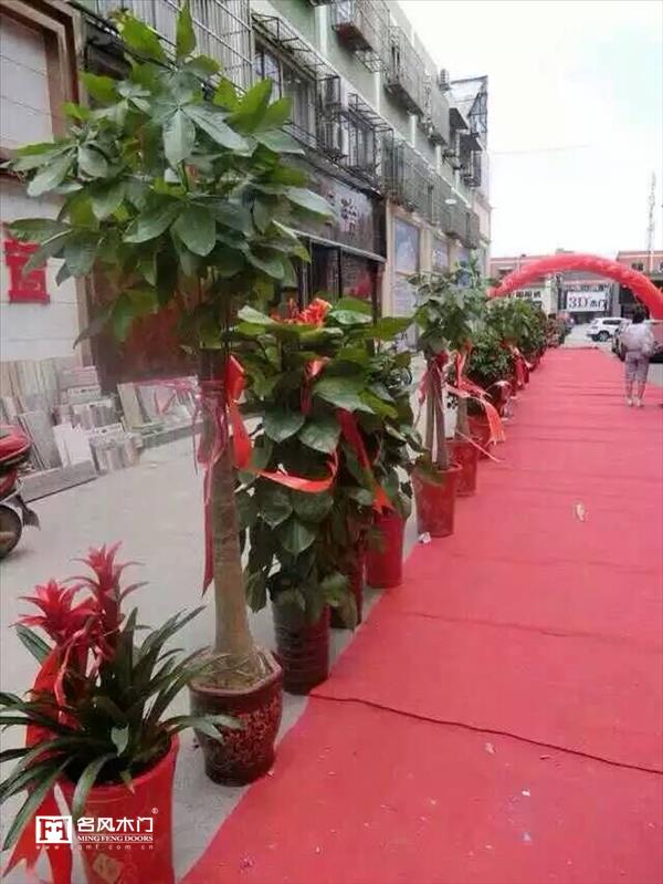 重庆名风木门淮北专卖店开业03